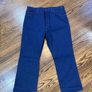 JC Penney Vintage Men's Blue Jeans 36”W 30”L 100% cotton Made in USA